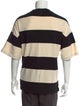 AMI Alexandre Mattiussi Striped Crew Neck T-Shirt