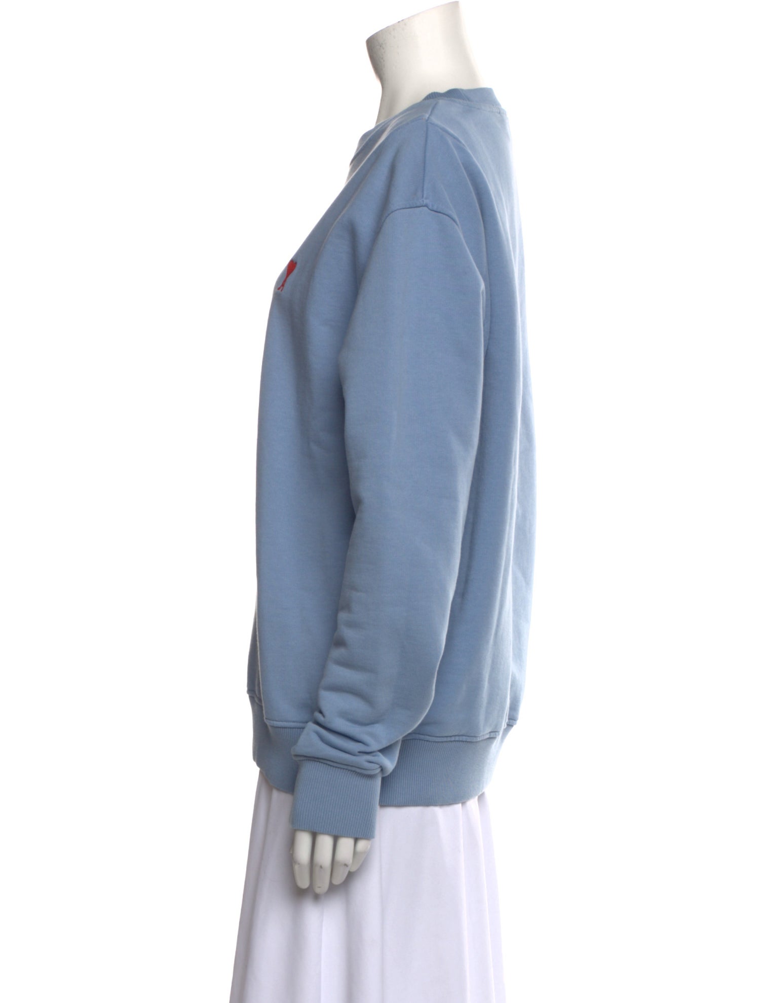 AMI Alexandre Mattiussi Crew Neck Long Sleeve Sweatshirt