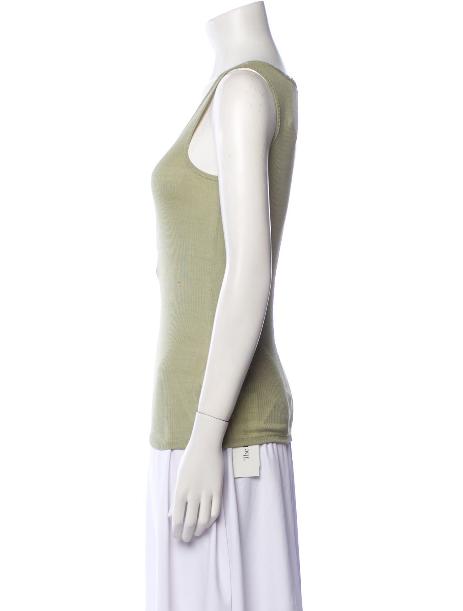 AMI Alexandre Mattiussi Scoop Neck Sleeveless Top