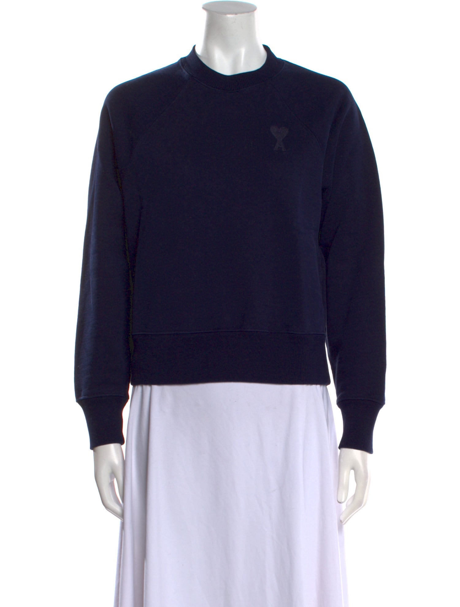 AMI Alexandre Mattiussi Crew Neck Long Sleeve Sweatshirt