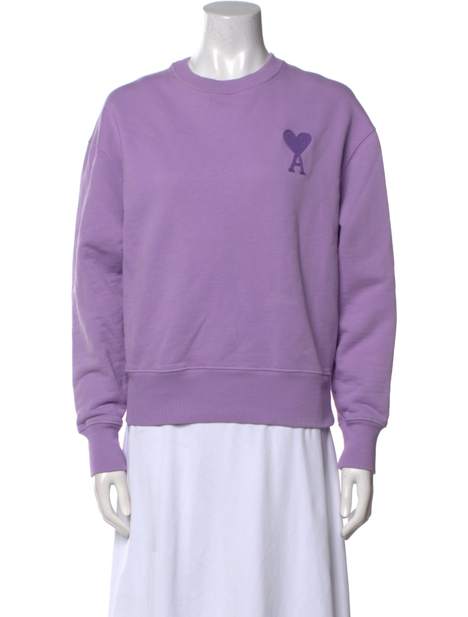 AMI Alexandre Mattiussi Crew Neck Long Sleeve Sweatshirt