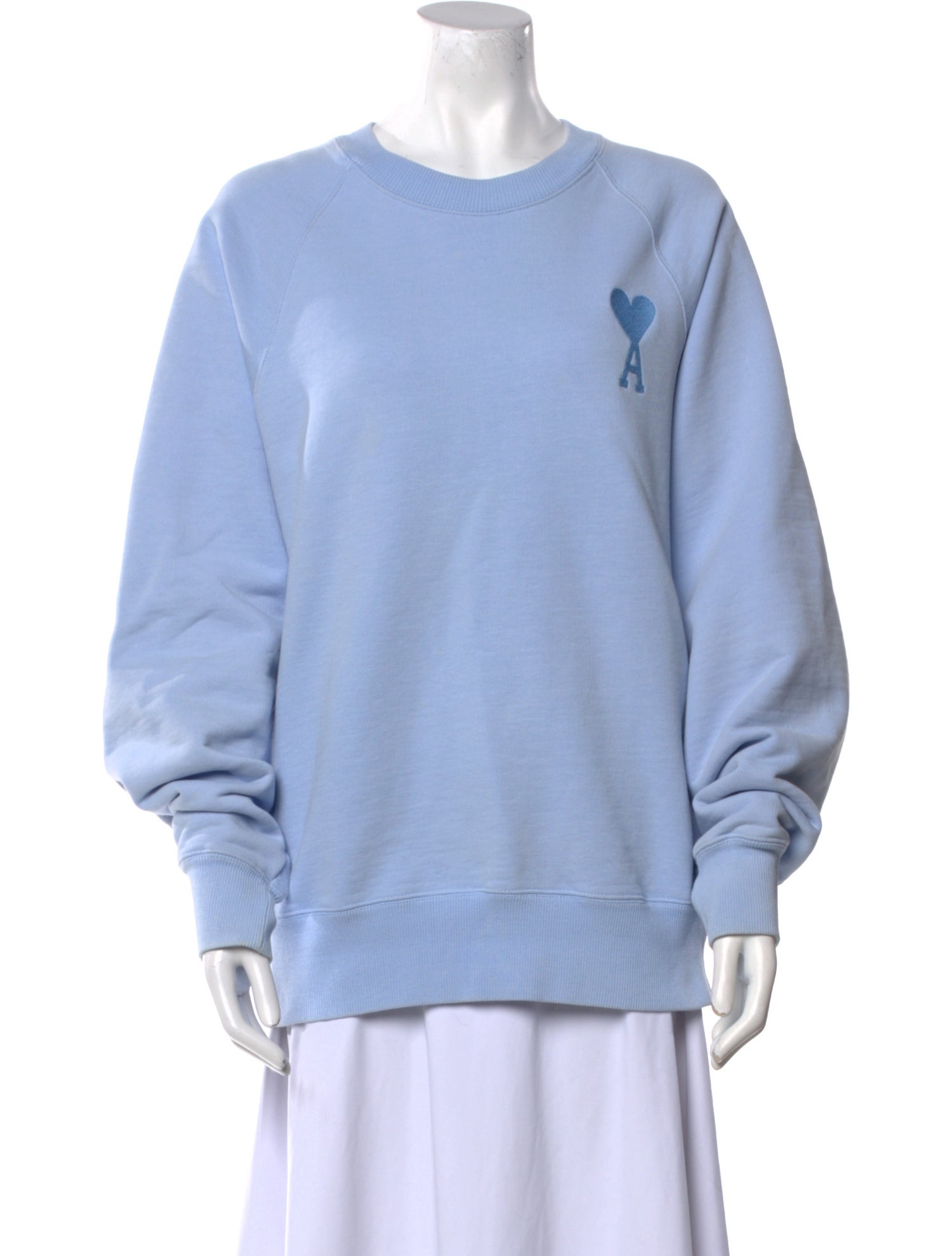 AMI Alexandre Mattiussi Crew Neck Long Sleeve Sweatshirt