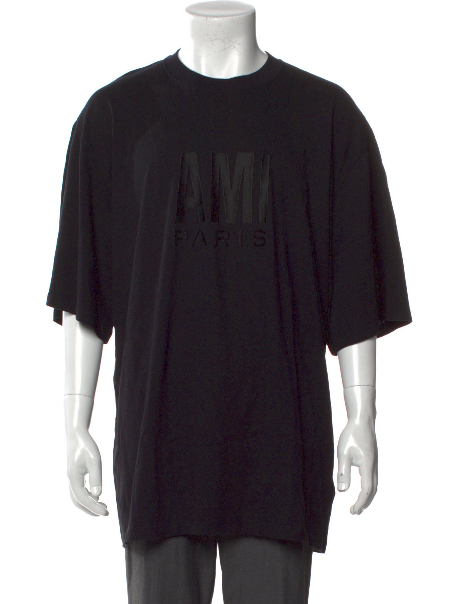 AMI Alexandre Mattiussi Graphic Print Crew Neck T-Shirt