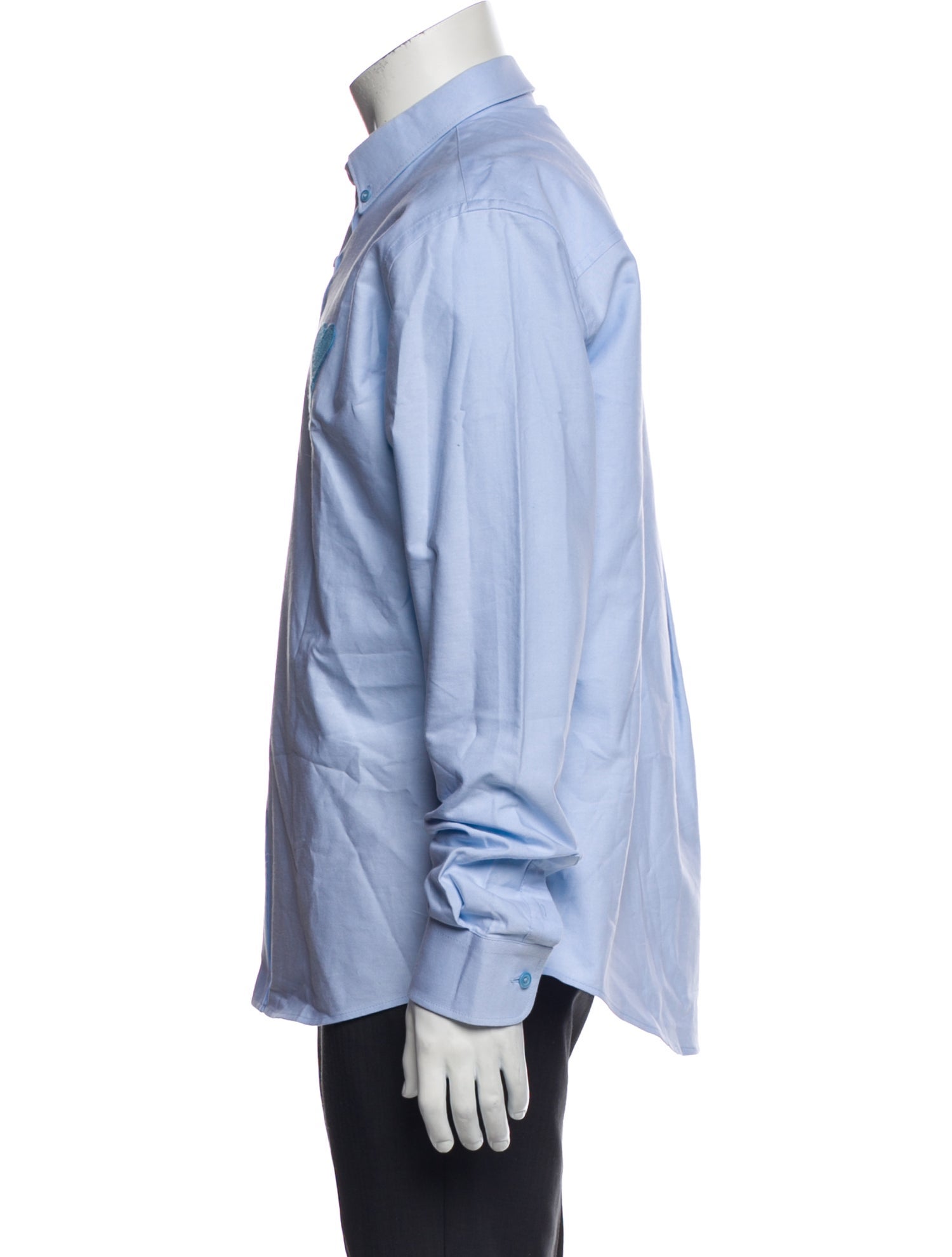 AMI Alexandre Mattiussi Graphic Print Long Sleeve Shirt