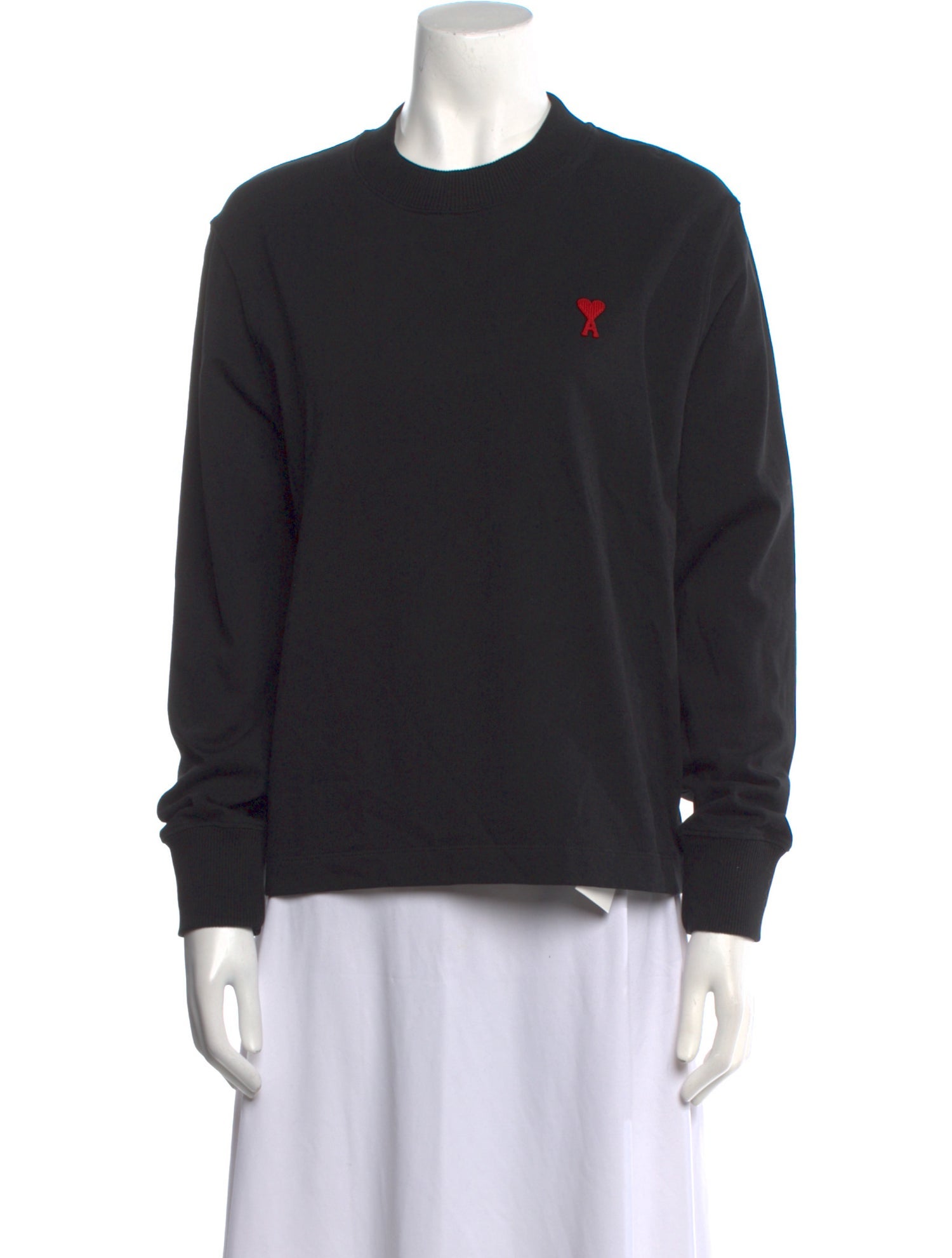 AMI Alexandre Mattiussi Crew Neck Long Sleeve Sweatshirt