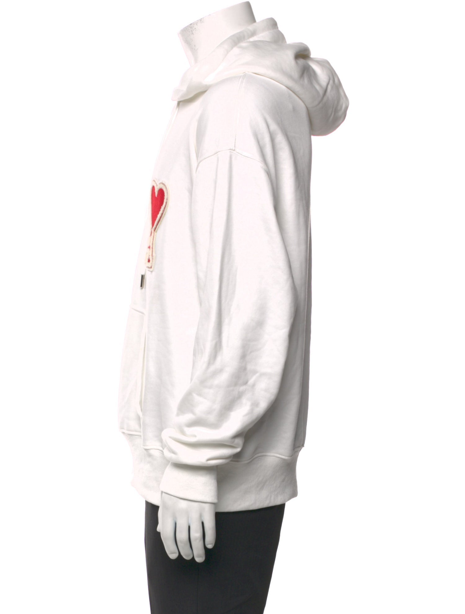 AMI Alexandre Mattiussi Graphic Print Crew Neck Hoodie