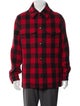 AMI Alexandre Mattiussi Virgin Wool Plaid Print Bomber Jacket