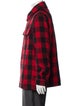 AMI Alexandre Mattiussi Virgin Wool Plaid Print Bomber Jacket
