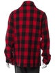 AMI Alexandre Mattiussi Virgin Wool Plaid Print Bomber Jacket
