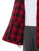 AMI Alexandre Mattiussi Virgin Wool Plaid Print Bomber Jacket