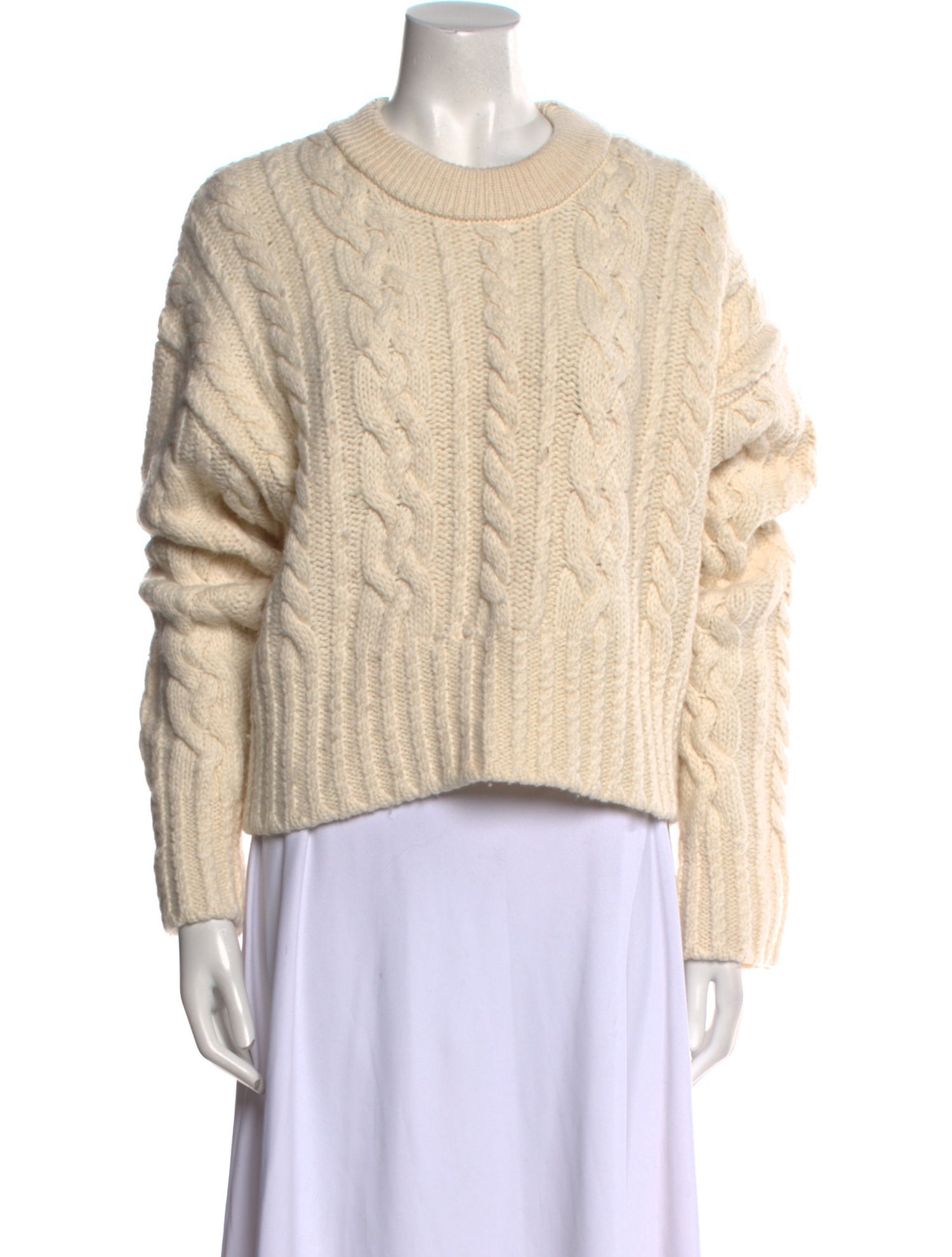 AMI Alexandre Mattiussi Virgin Wool Crew Neck Sweater