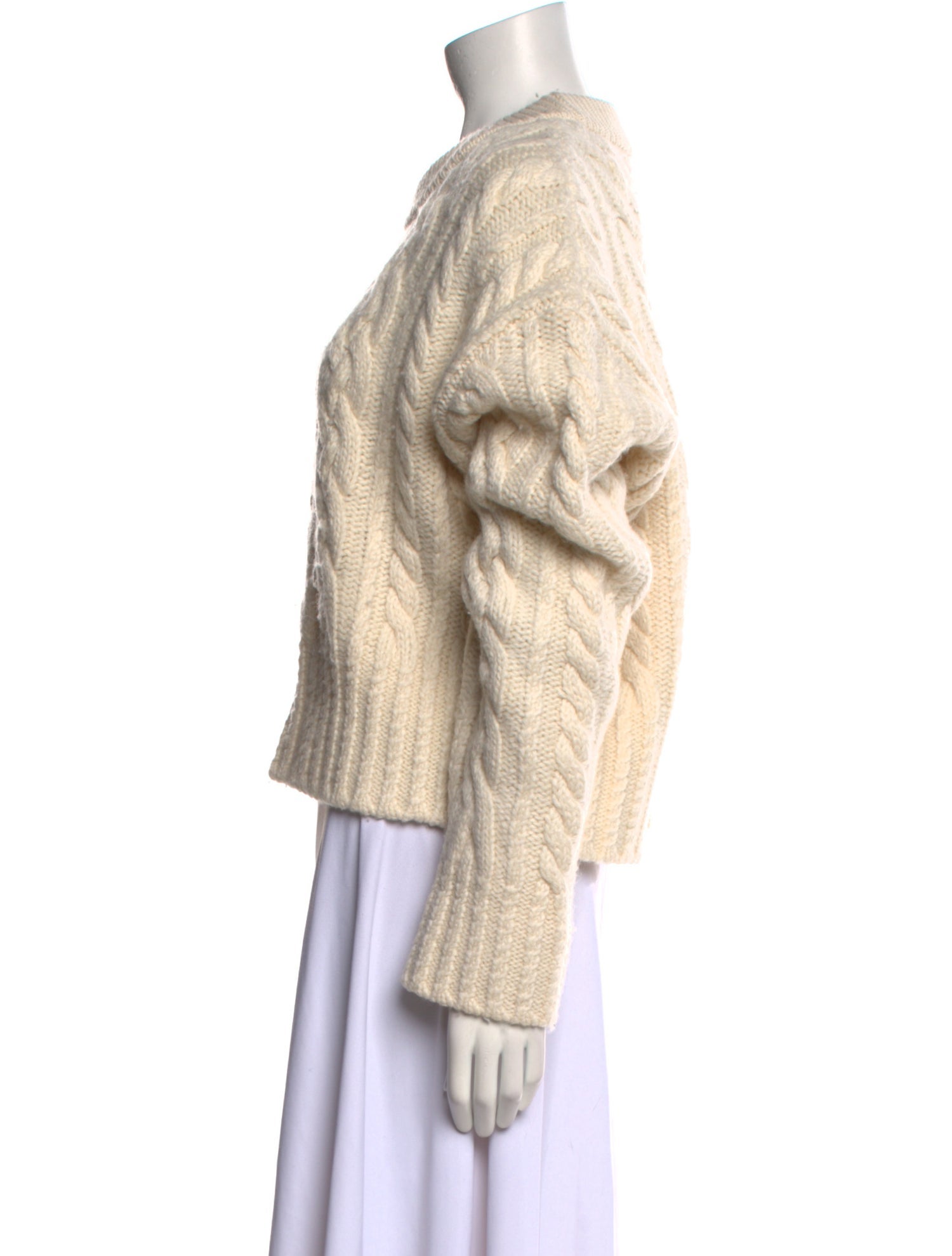 AMI Alexandre Mattiussi Virgin Wool Crew Neck Sweater