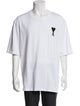 AMI Alexandre Mattiussi Graphic Print Crew Neck T-Shirt