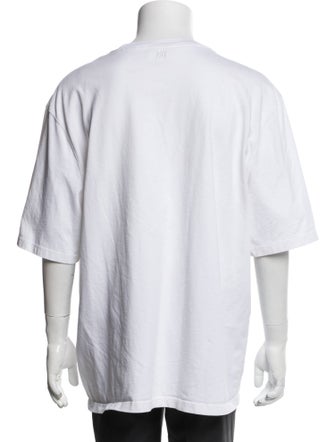 AMI Alexandre Mattiussi Graphic Print Crew Neck T-Shirt