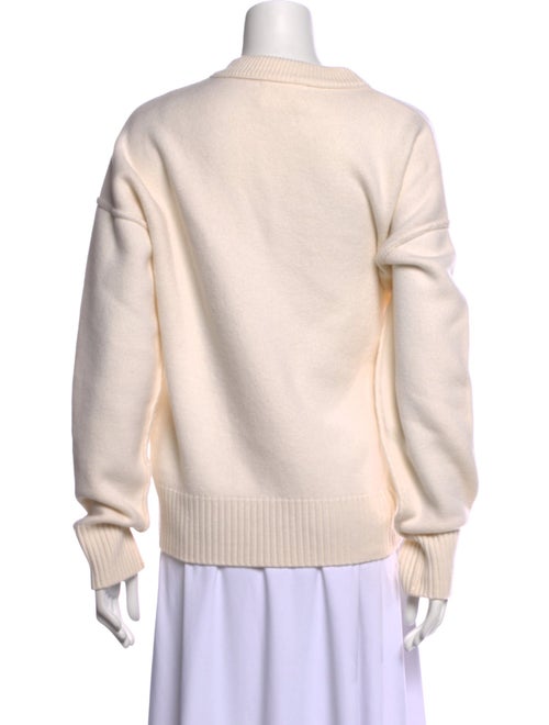 AMI Alexandre Mattiussi Virgin Wool Graphic Print Sweater