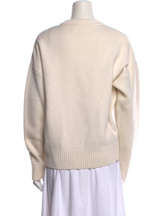 AMI Alexandre Mattiussi Virgin Wool Crew Neck Sweater