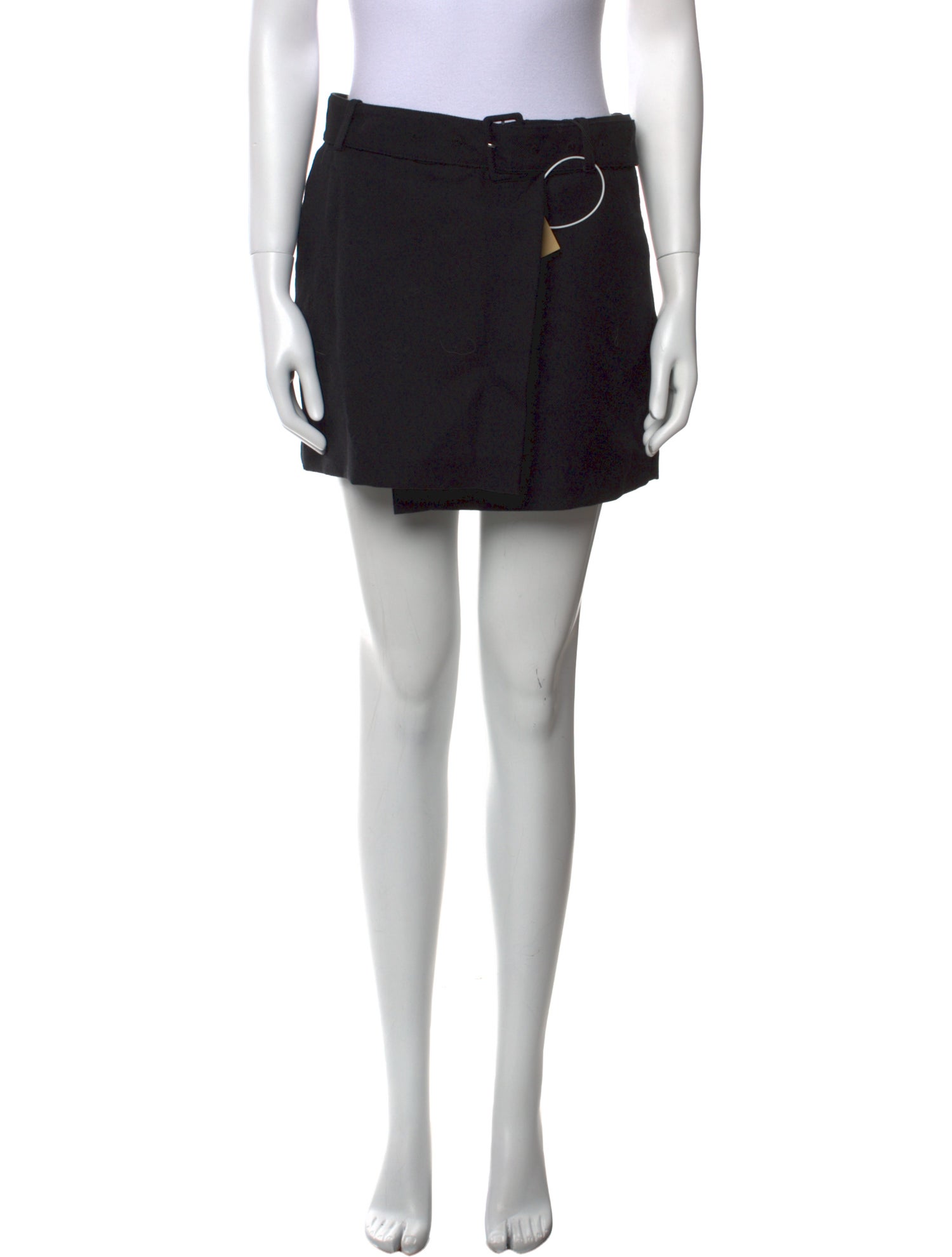 AMI Alexandre Mattiussi Virgin Wool Mini Skirt