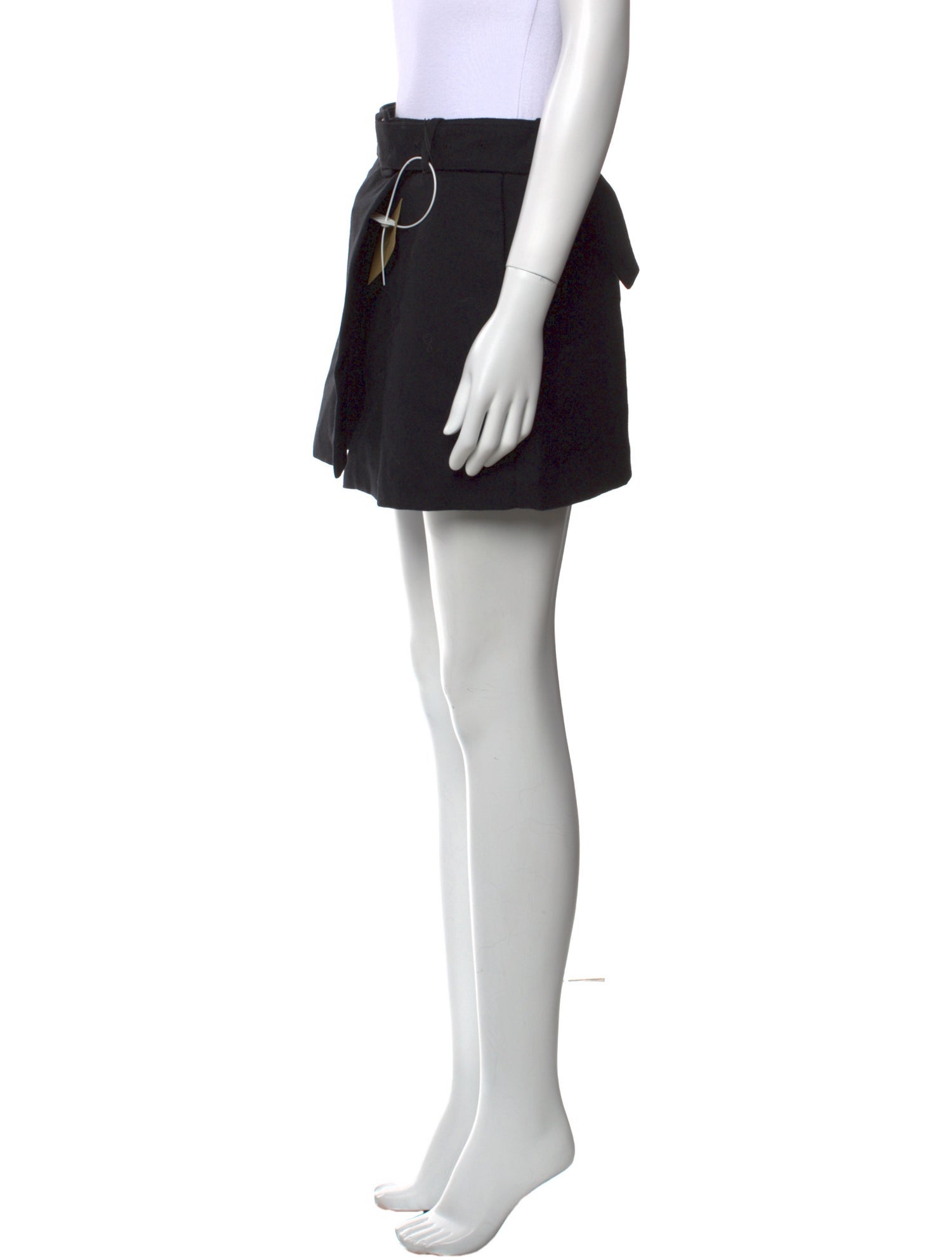 AMI Alexandre Mattiussi Virgin Wool Mini Skirt