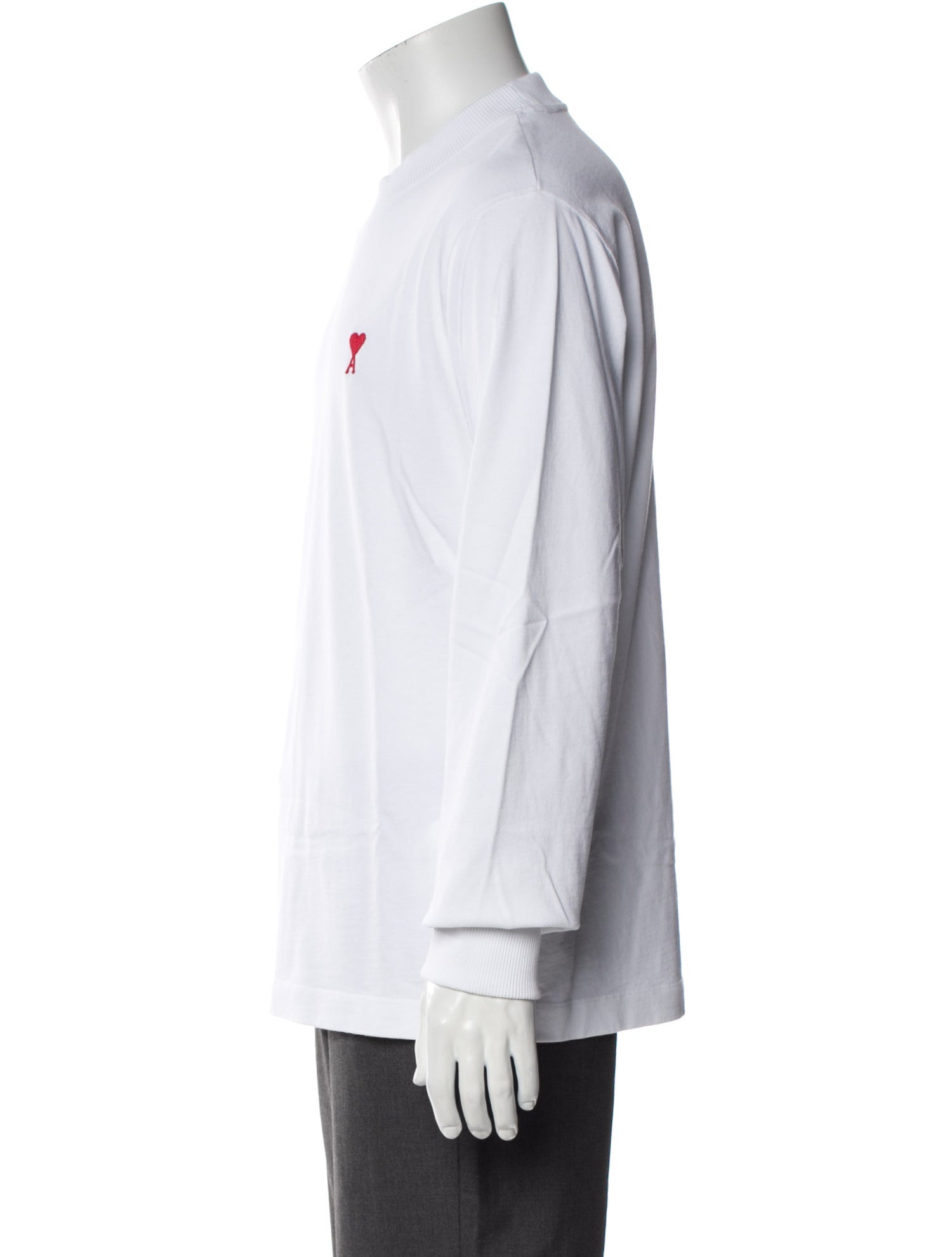 AMI Alexandre Mattiussi Crew Neck Long Sleeve Pullover