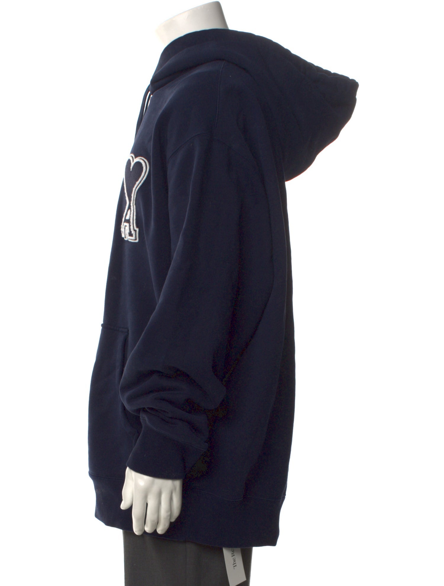 AMI Alexandre Mattiussi Graphic Print Crew Neck Hoodie