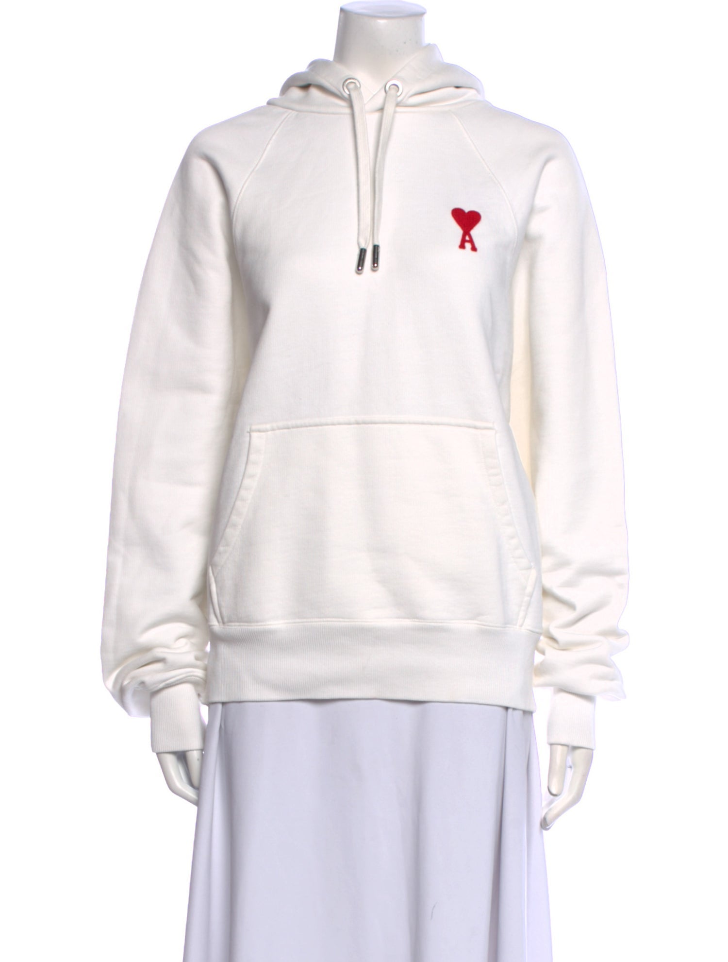 AMI Alexandre Mattiussi Mock Neck Long Sleeve Sweatshirt