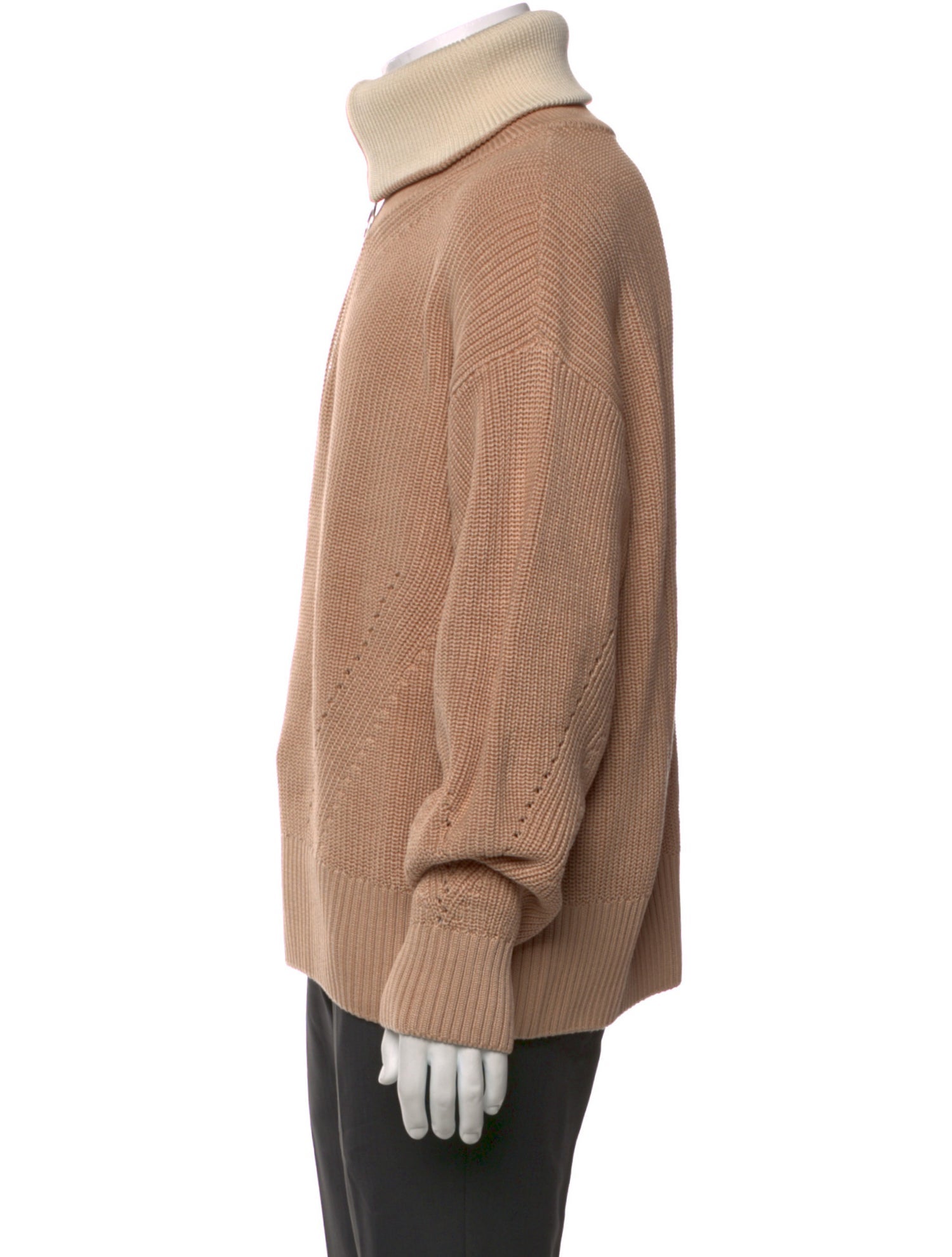 AMI Alexandre Mattiussi Mock Neck Long Sleeve Pullover