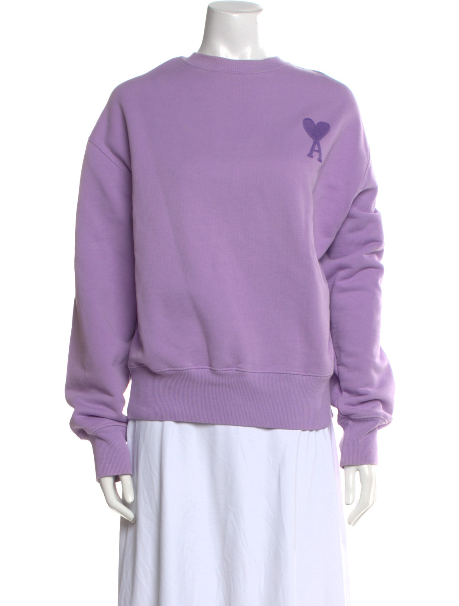 AMI Alexandre Mattiussi Crew Neck Long Sleeve Sweatshirt