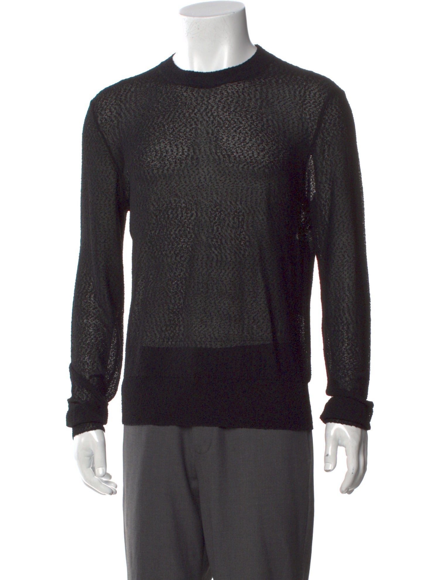 AMI Alexandre Mattiussi Crew Neck Long Sleeve Pullover