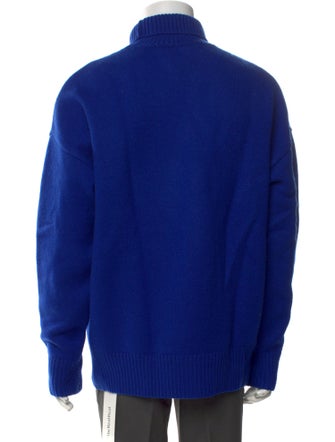 AMI Alexandre Mattiussi Virgin Wool Graphic Print Pullover