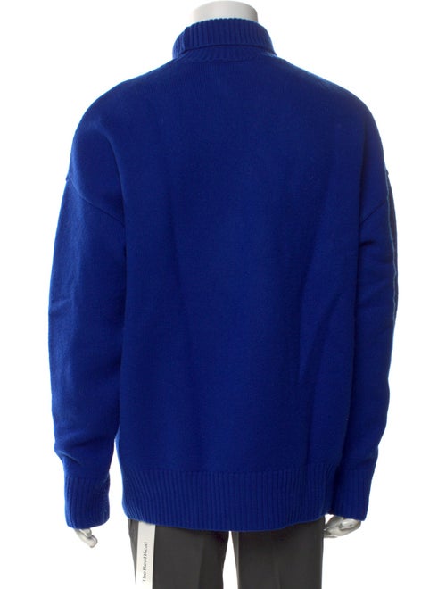 AMI Alexandre Mattiussi Virgin Wool Graphic Print Pullover