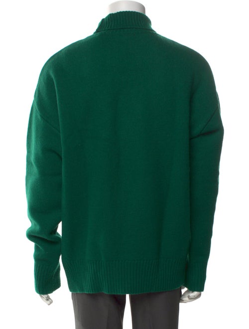 AMI Alexandre Mattiussi Virgin Wool Graphic Print Pullover