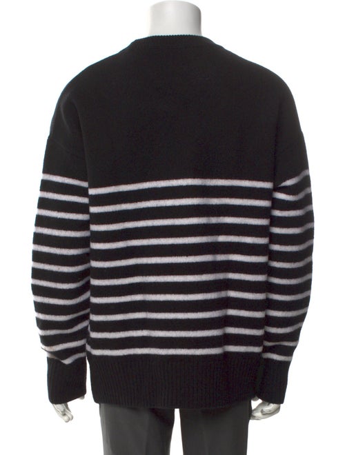 AMI Alexandre Mattiussi Virgin Wool Striped Pullover
