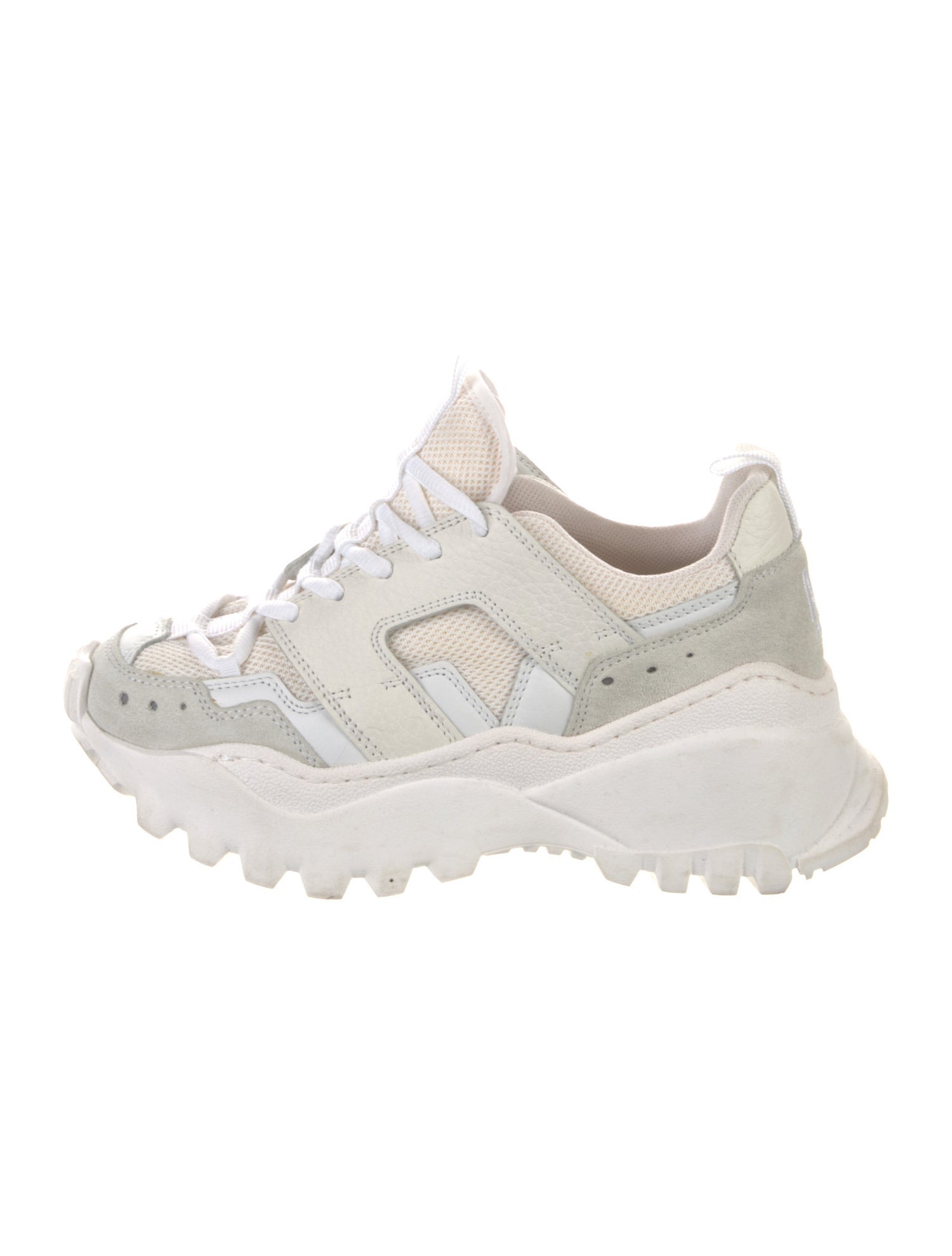 AMI Alexandre Mattiussi Leather Chunky Sneakers