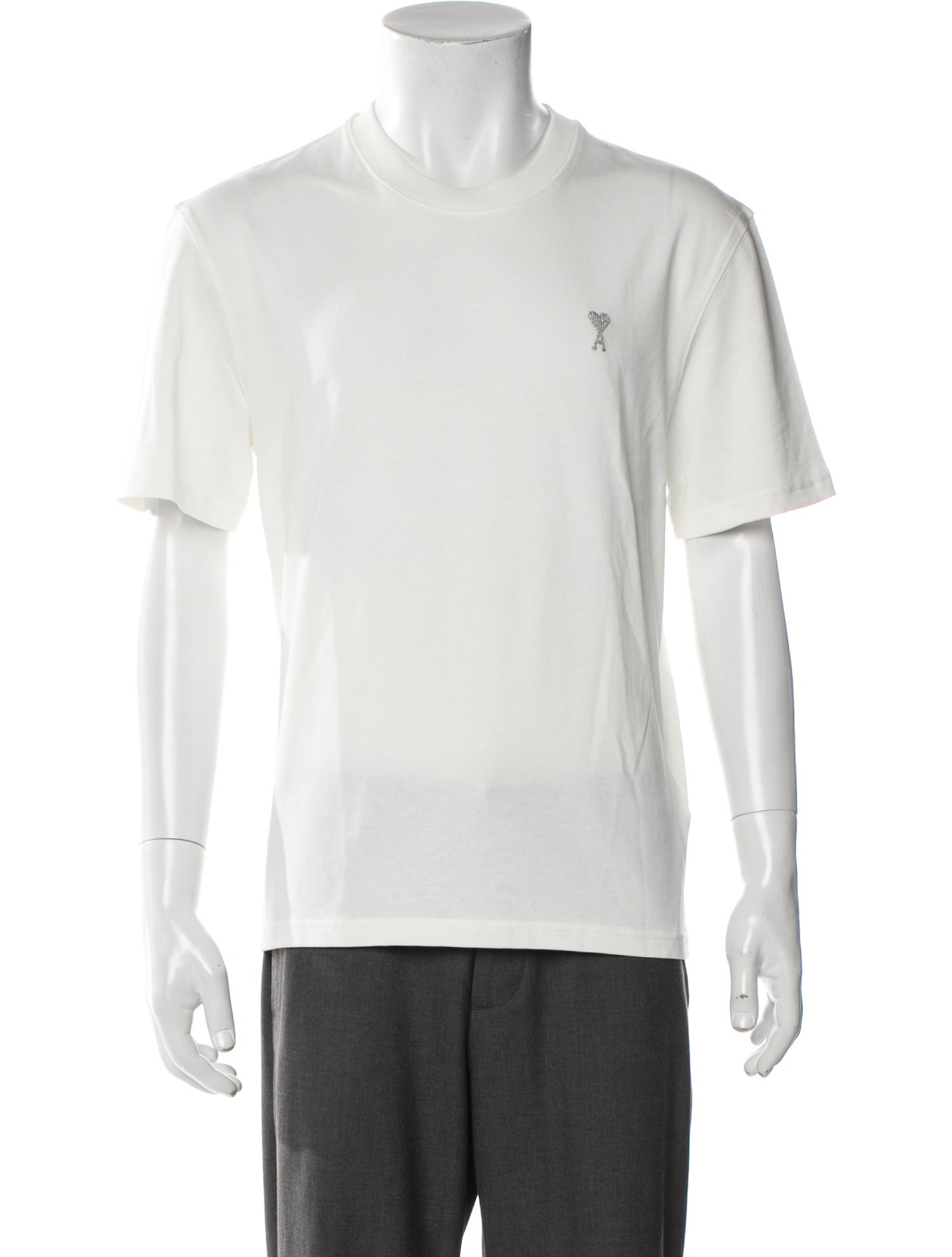 AMI Alexandre Mattiussi Crew Neck Short Sleeve T-Shirt w/ Tags