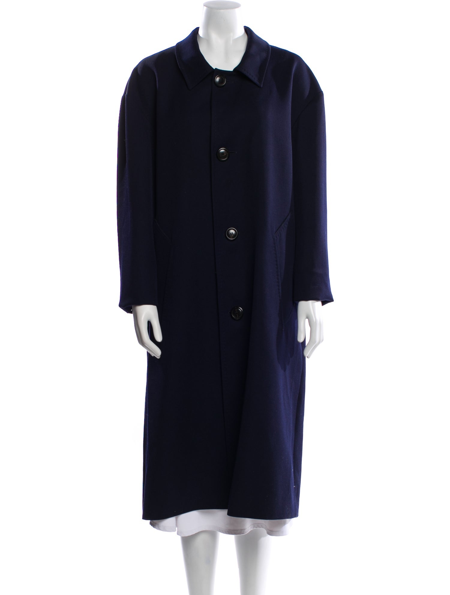 AMI Alexandre Mattiussi Virgin Wool Coat