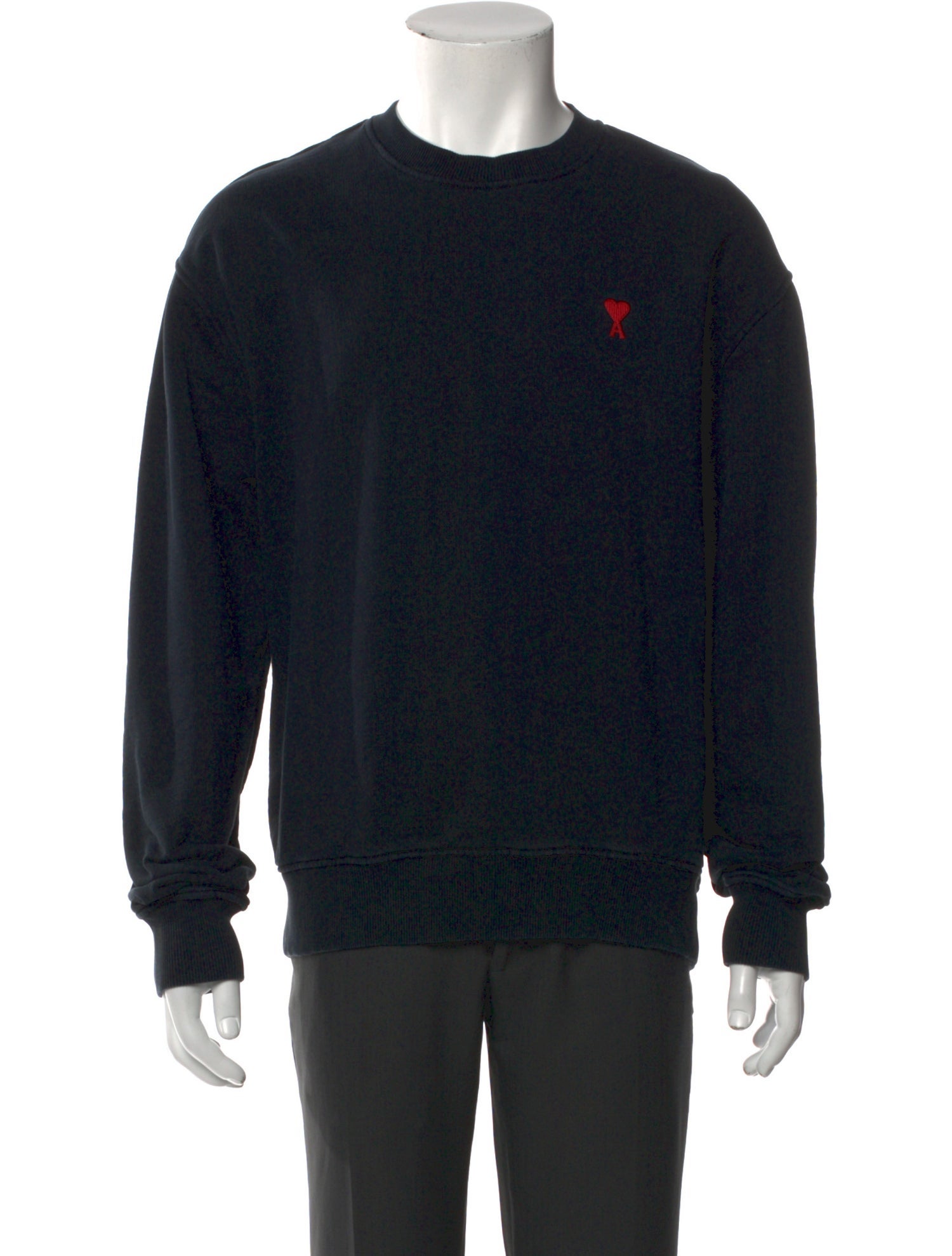 AMI Alexandre Mattiussi Crew Neck Long Sleeve Sweatshirt