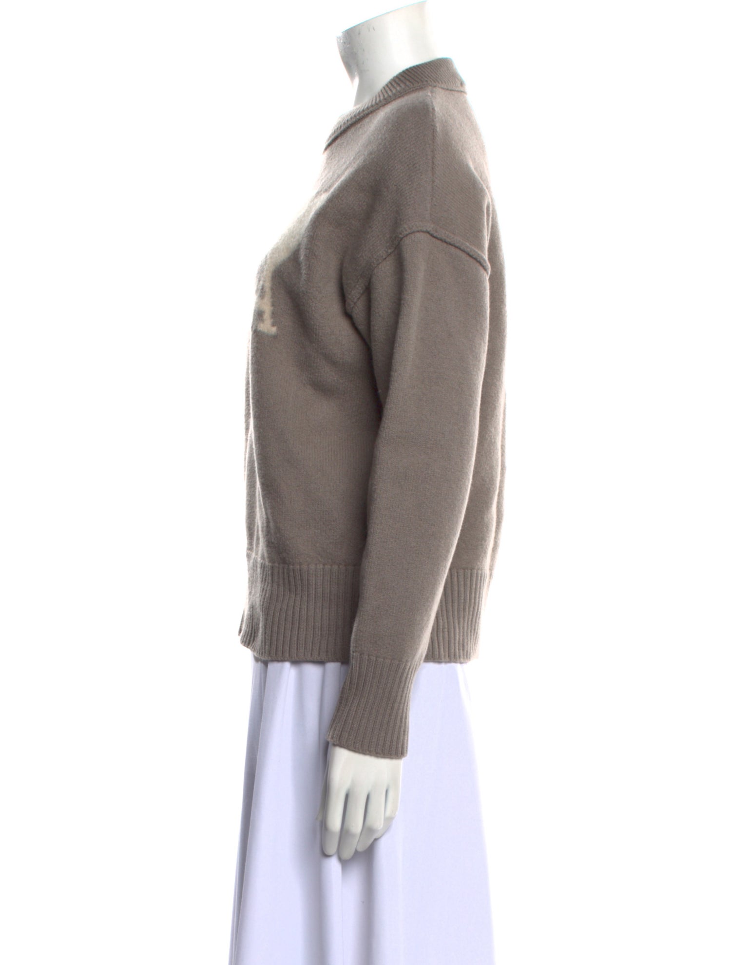 AMI Alexandre Mattiussi Virgin Wool Mock Neck Sweater