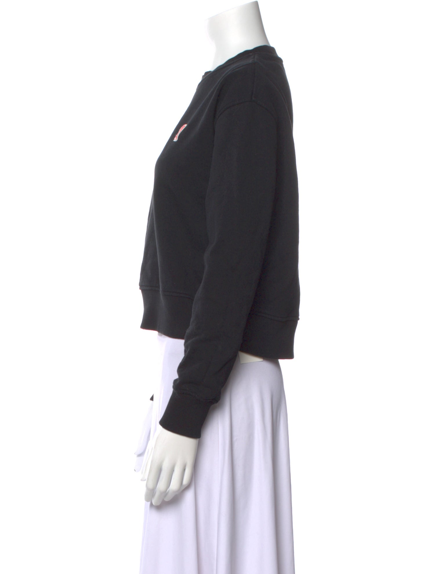 AMI Alexandre Mattiussi Crew Neck Long Sleeve Sweatshirt