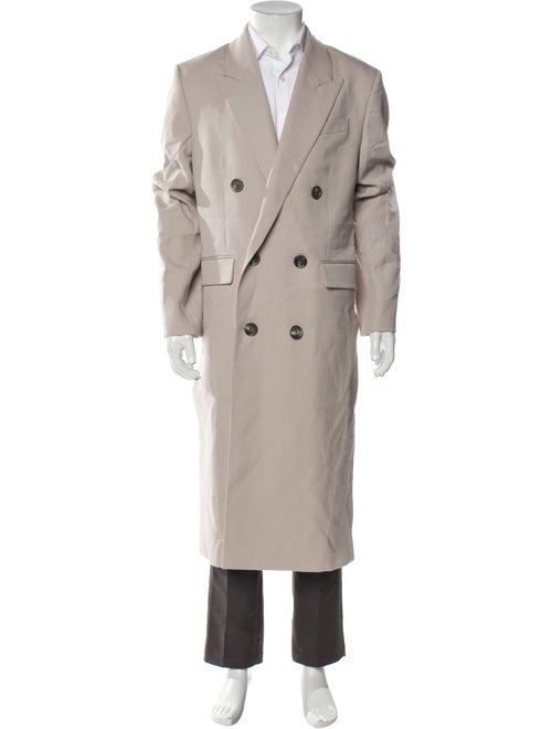 AMI Alexandre Mattiussi Virgin Wool Trench Coat
