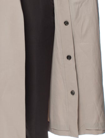 AMI Alexandre Mattiussi Virgin Wool Trench Coat