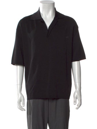 AMI Alexandre Mattiussi Collar Short Sleeve Polo Shirt