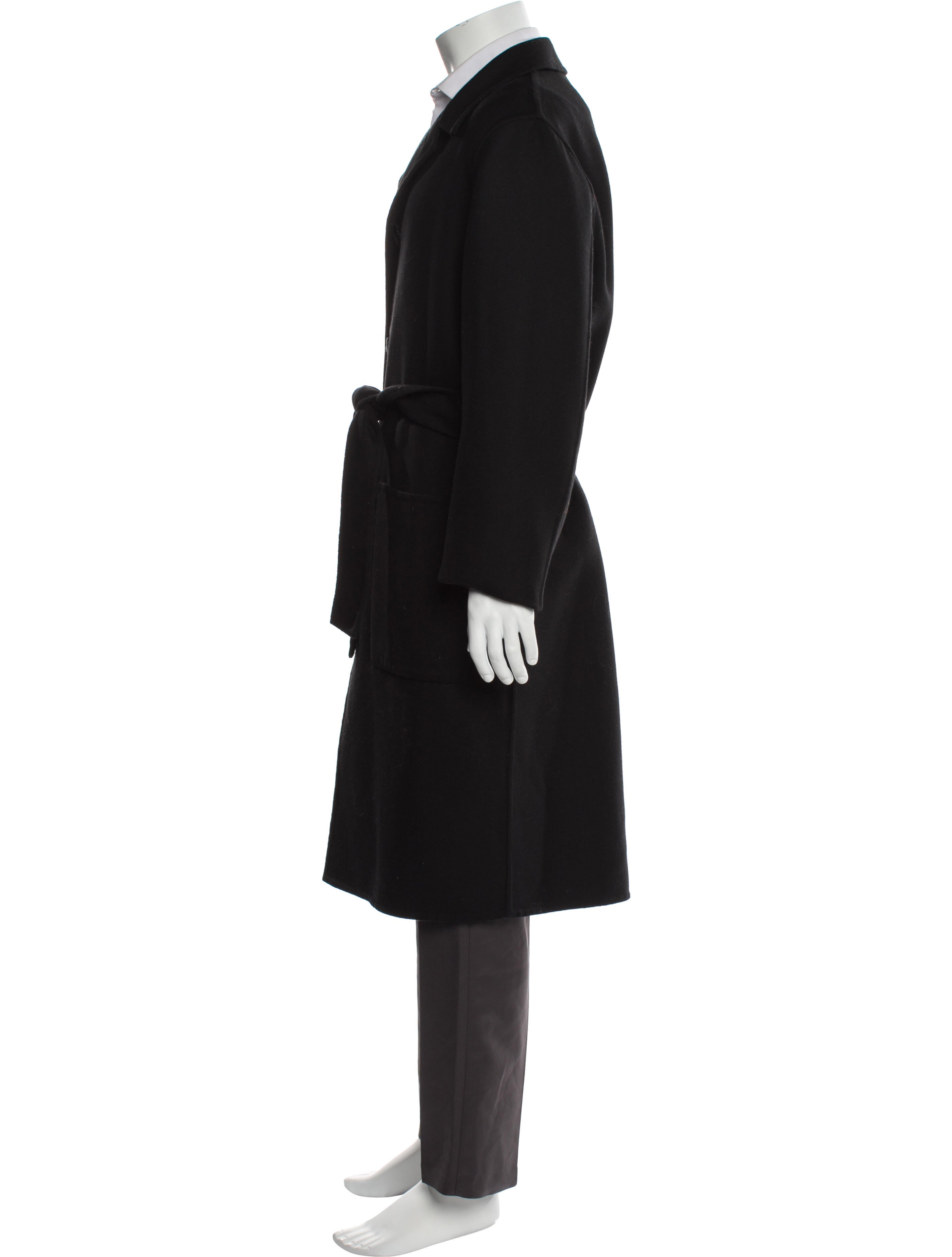 AMI Alexandre Mattiussi Wool Overcoat