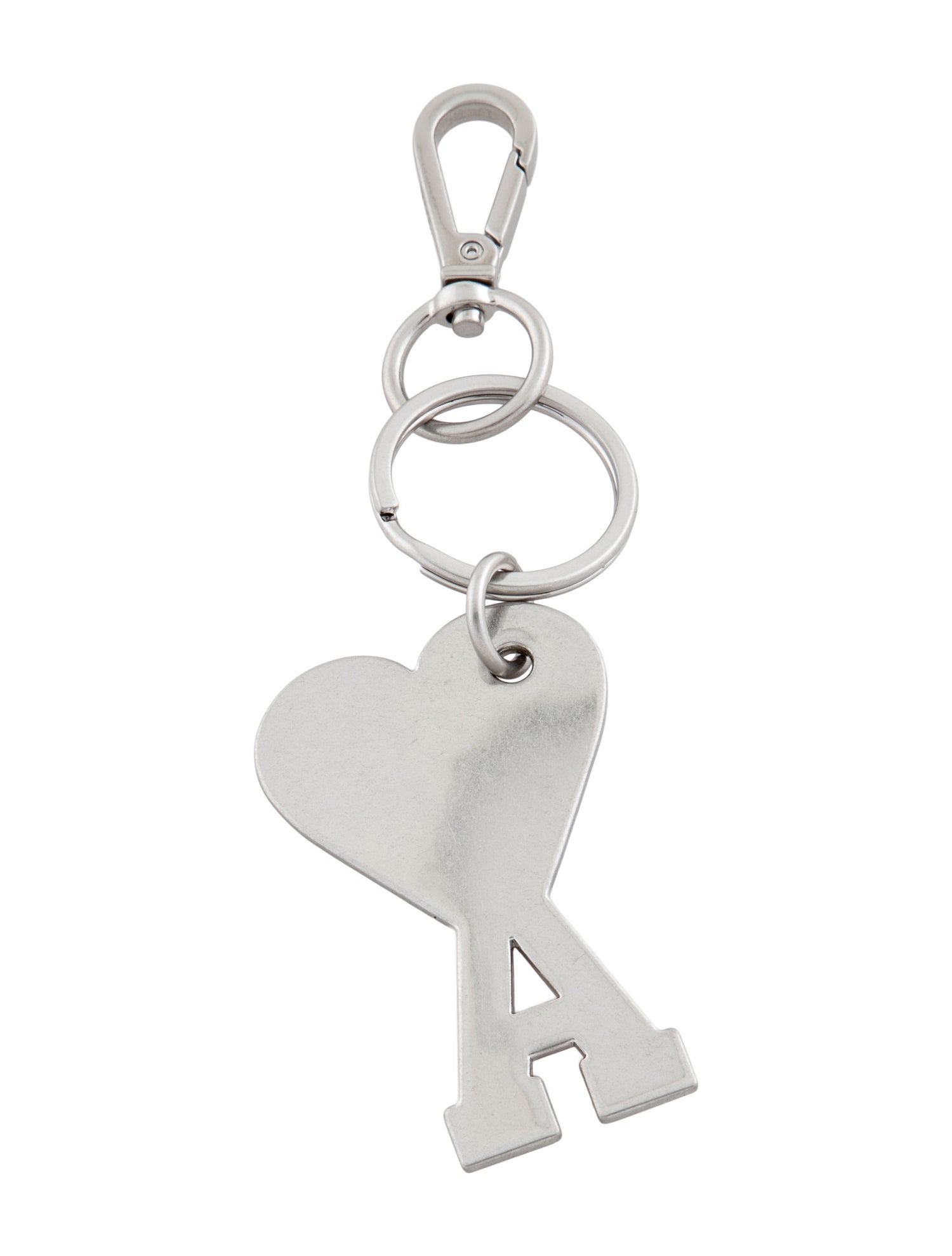 AMI Alexandre Mattiussi Heart Charm Keychain