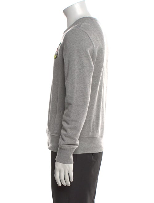 AMI Alexandre Mattiussi Graphic Print Crew Neck Sweatshirt