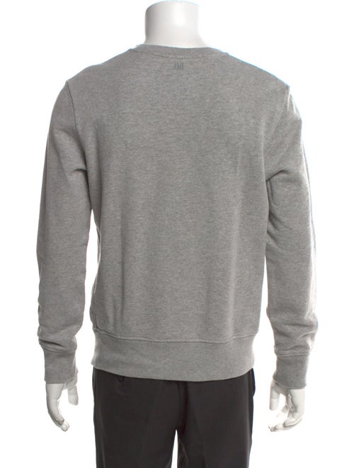 AMI Alexandre Mattiussi Graphic Print Crew Neck Sweatshirt