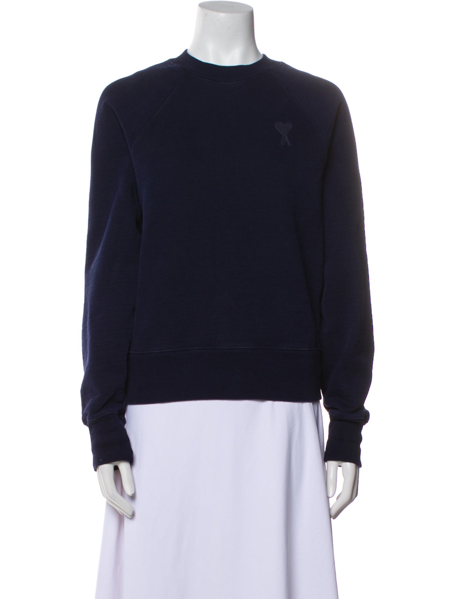AMI Alexandre Mattiussi Crew Neck Long Sleeve Sweatshirt