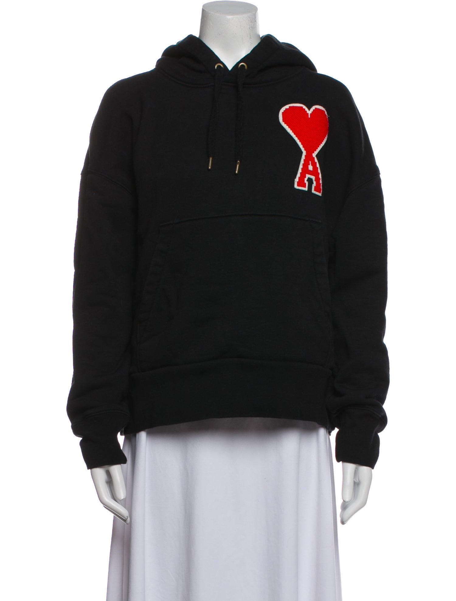 AMI Alexandre Mattiussi Graphic Print Crew Neck Sweatshirt