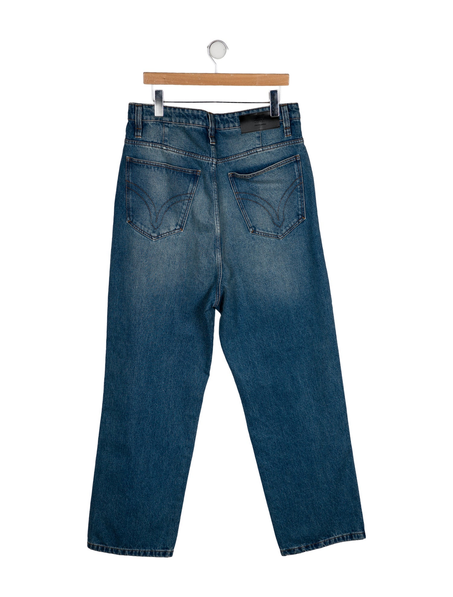 AMI Alexandre Mattiussi Straight-Leg Jeans