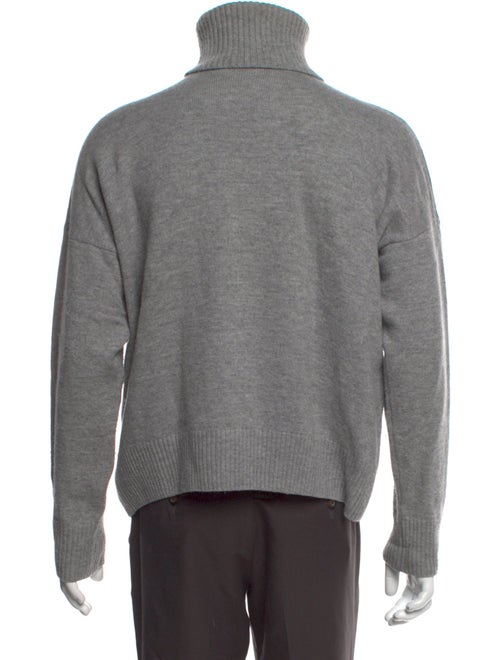 AMI Alexandre Mattiussi Merino Wool Turtleneck Pullover