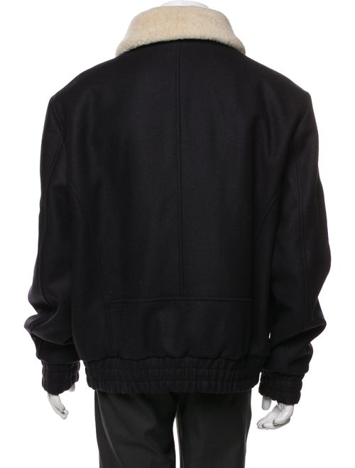 AMI Alexandre Mattiussi Wool Bomber Jacket